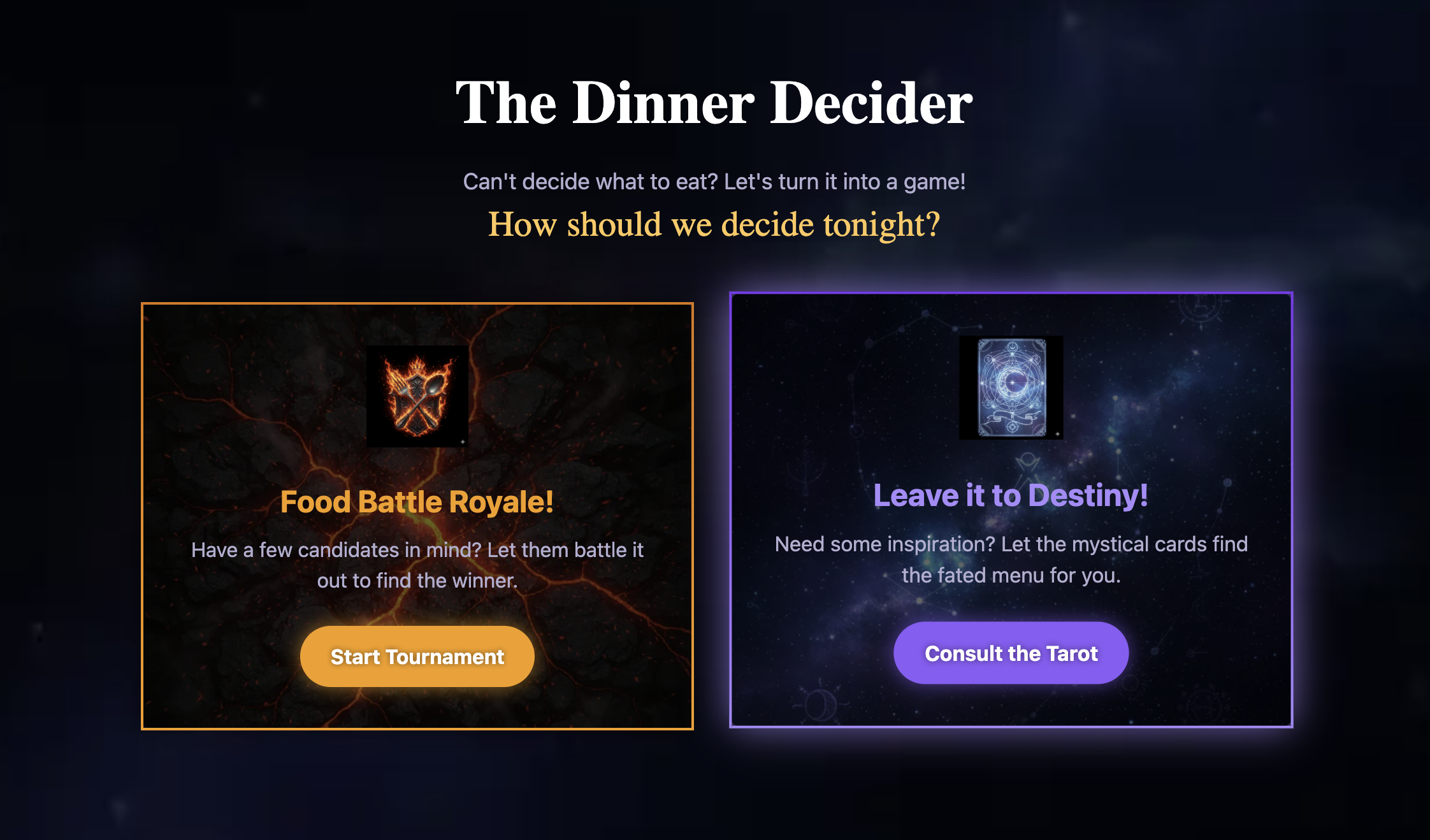 The Dinner Decider screenshot 3