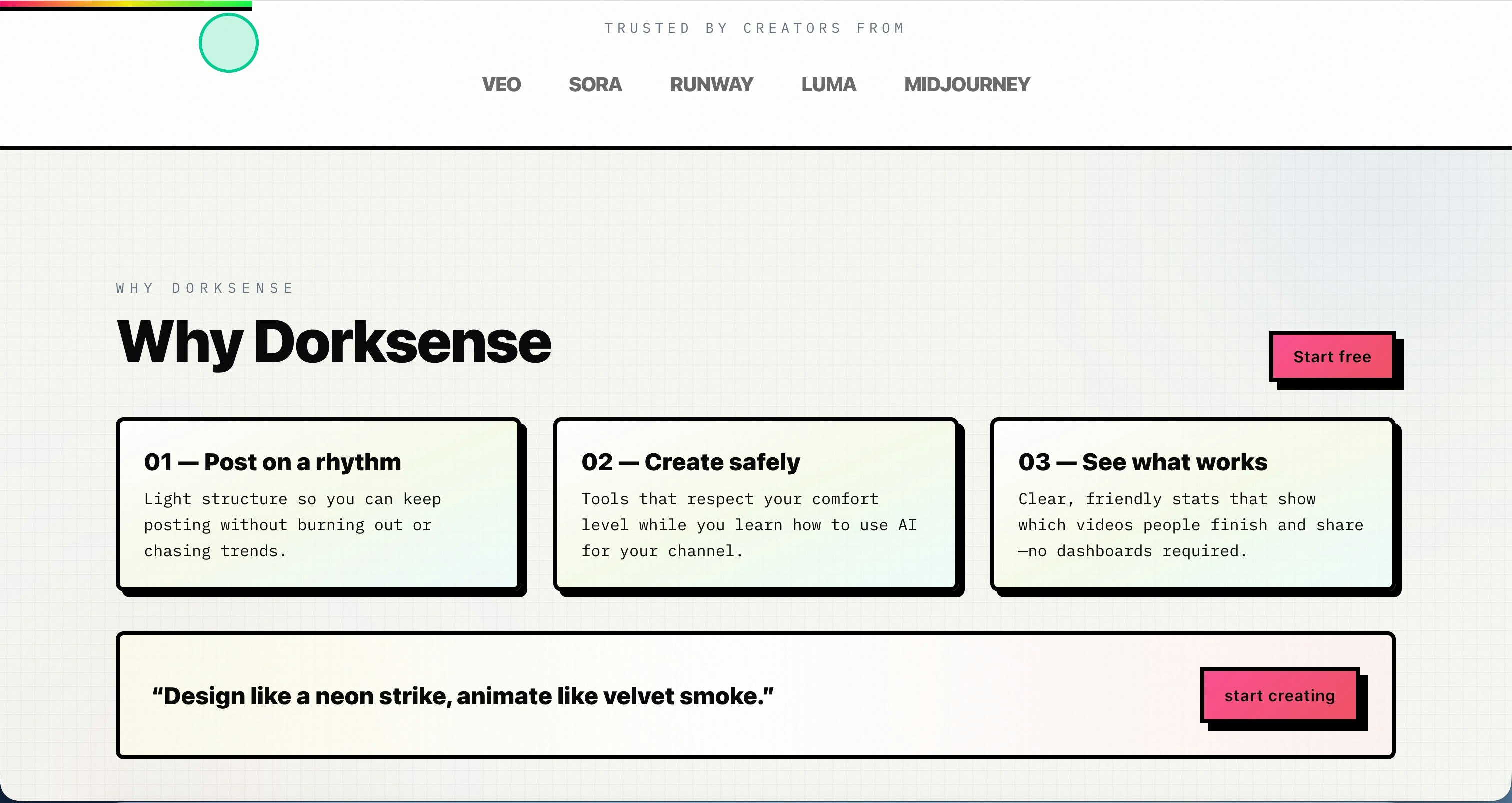 Dorksense screenshot 2