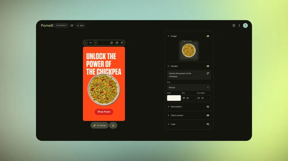 Pomelli by Google Labs screenshot 4