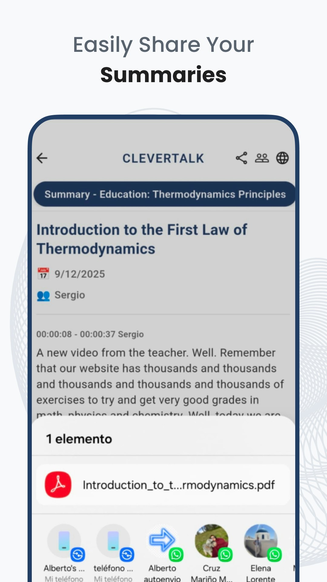 CleverTalk – Smarter audio notes screenshot 9
