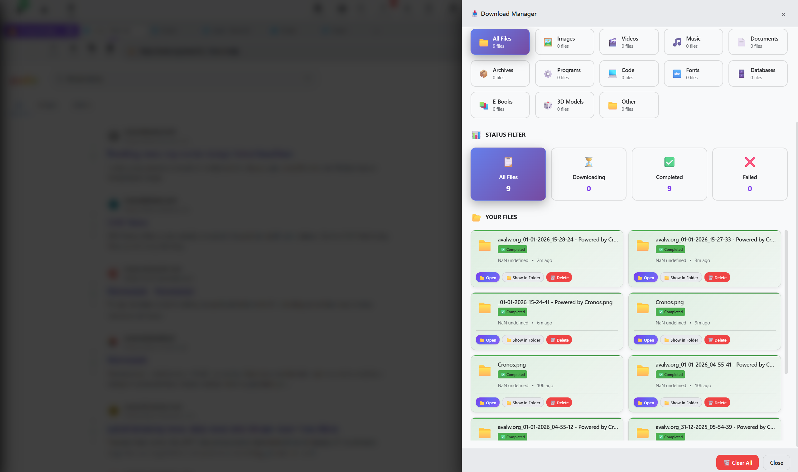 Cronos Browser screenshot 17
