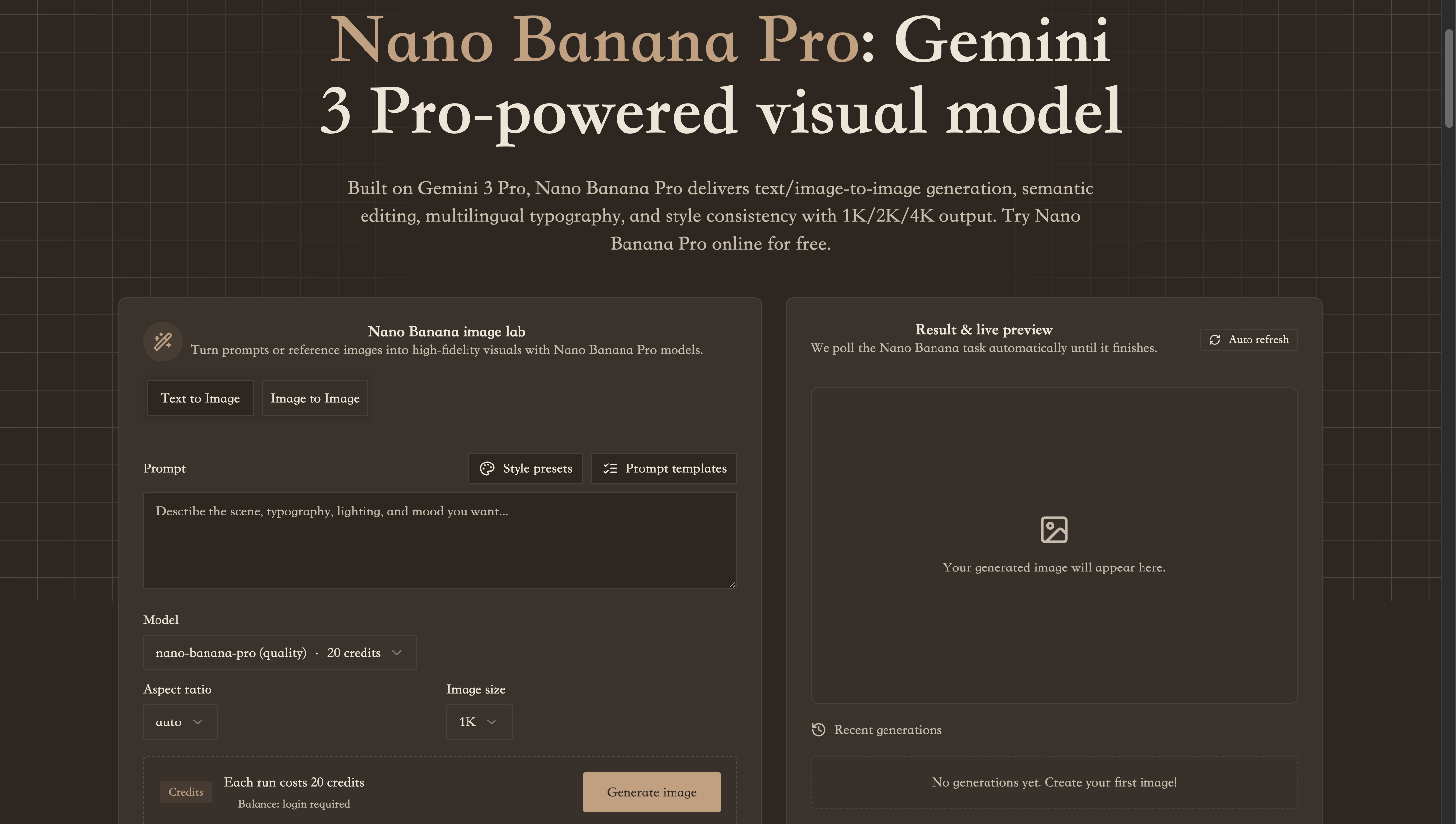 Nano Banana Pro screenshot 2
