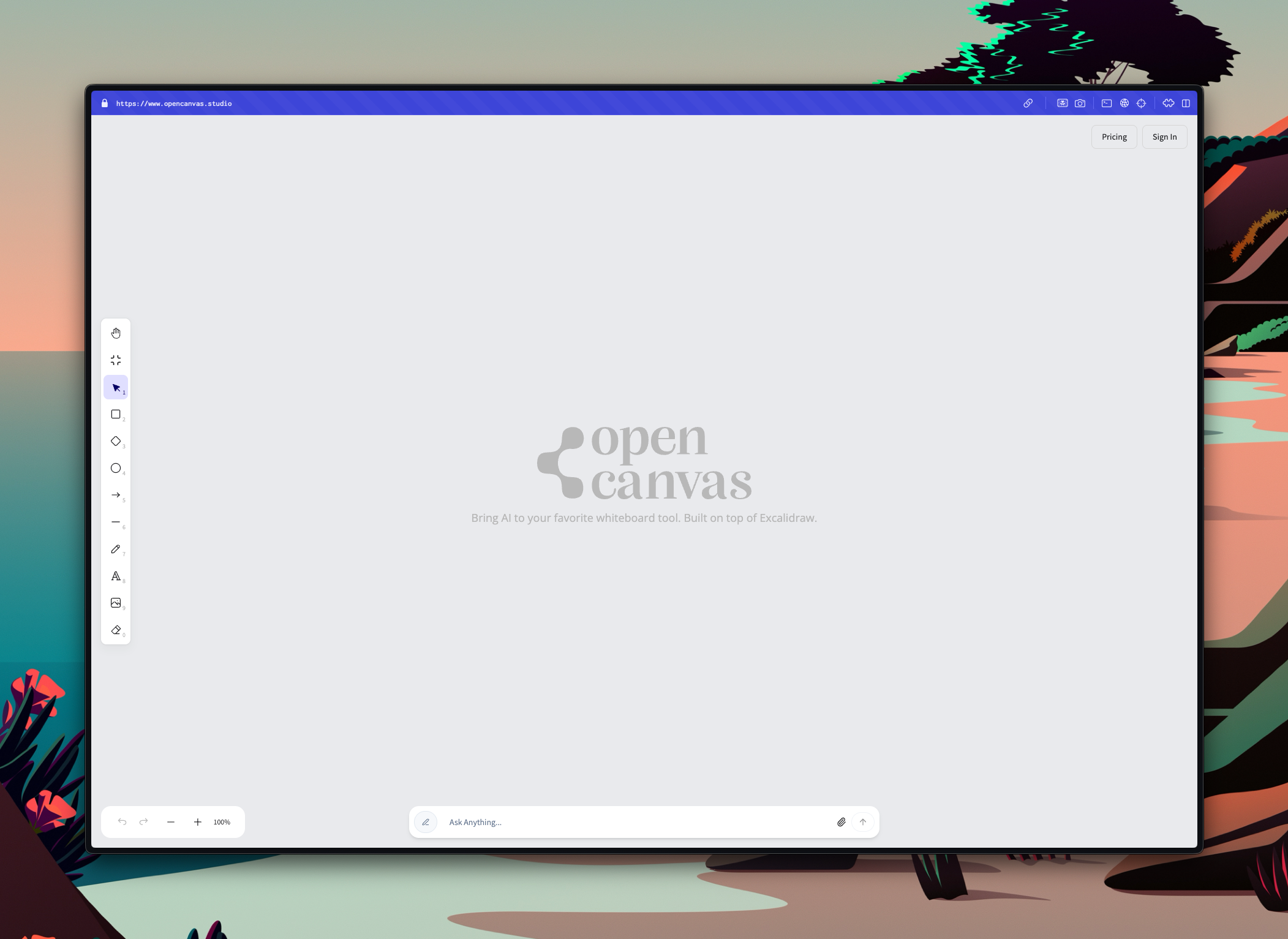 Open Canvas screenshot 2