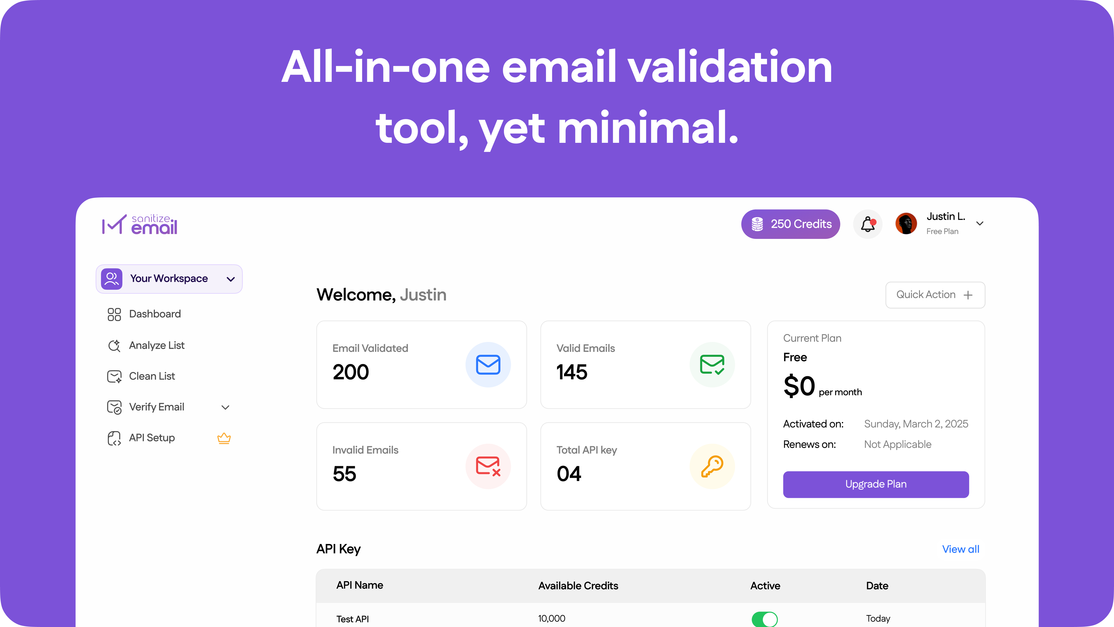 Sanitize Email screenshot 1