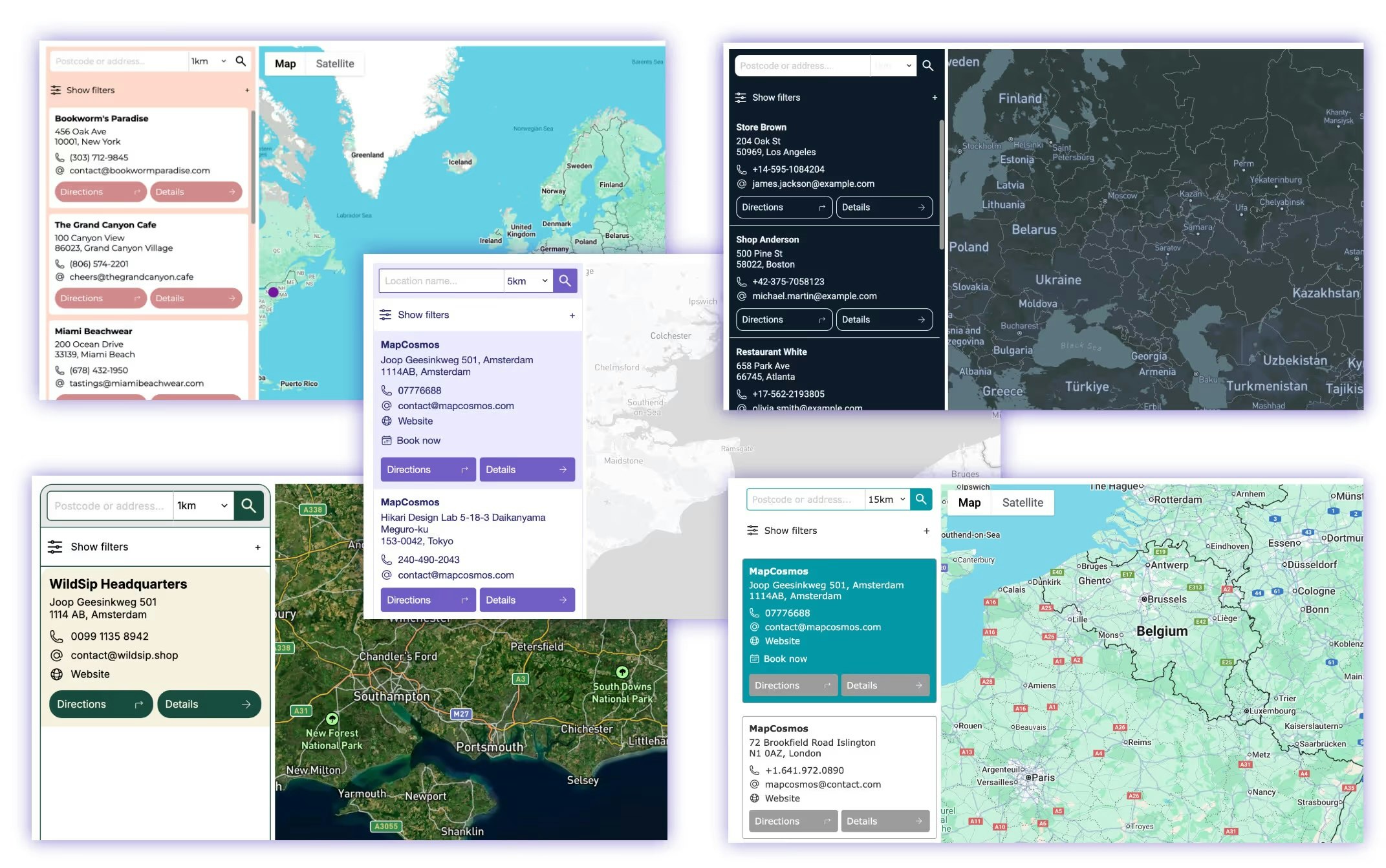 MapCosmos Store Locator screenshot 3