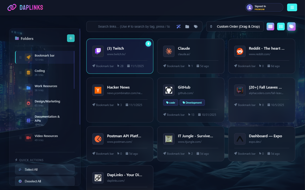 Daplinks screenshot 1