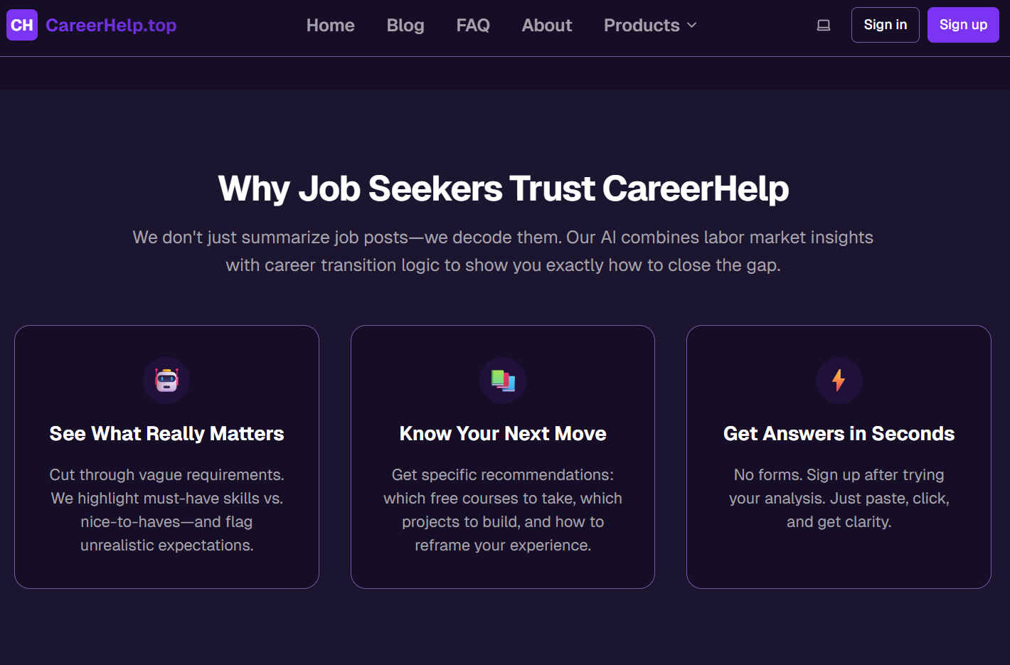 CareerHelp screenshot 2