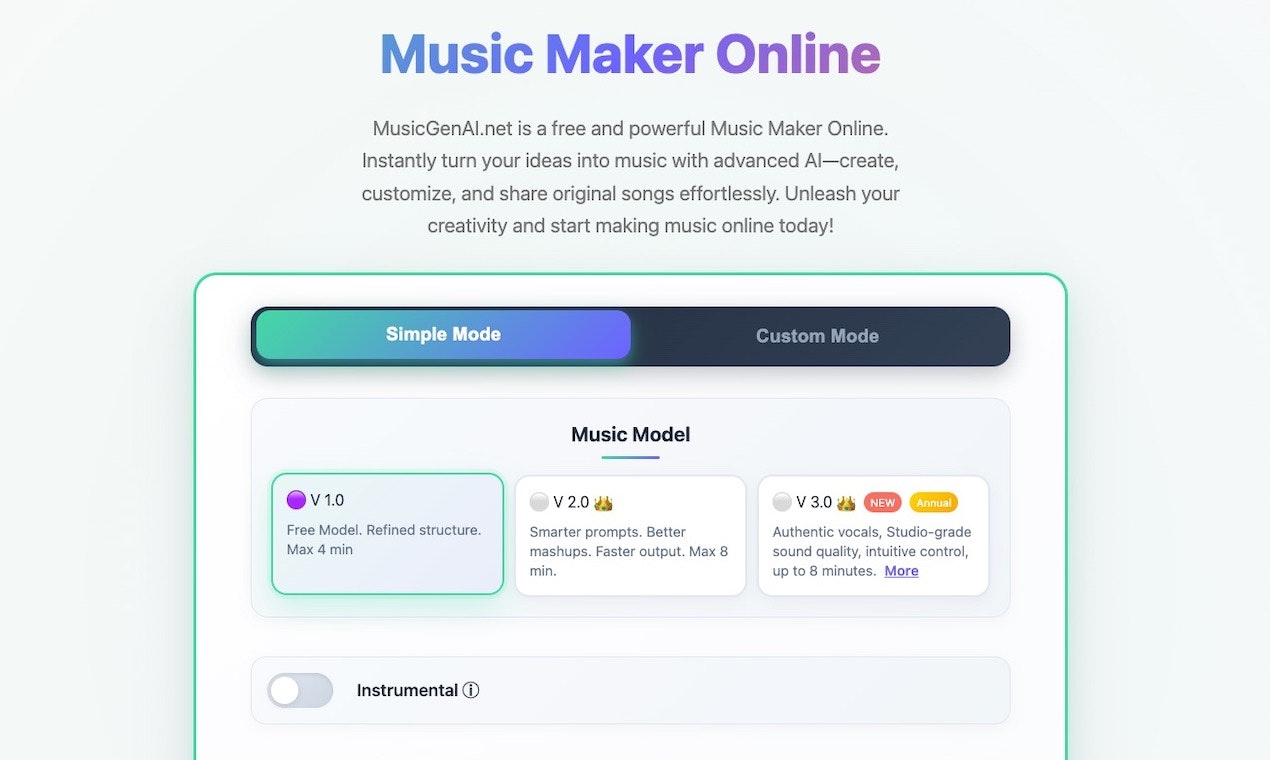 MusicGenAI - Music Maker Online screenshot 3