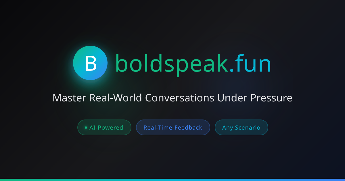 BoldSpeak.fun screenshot 1