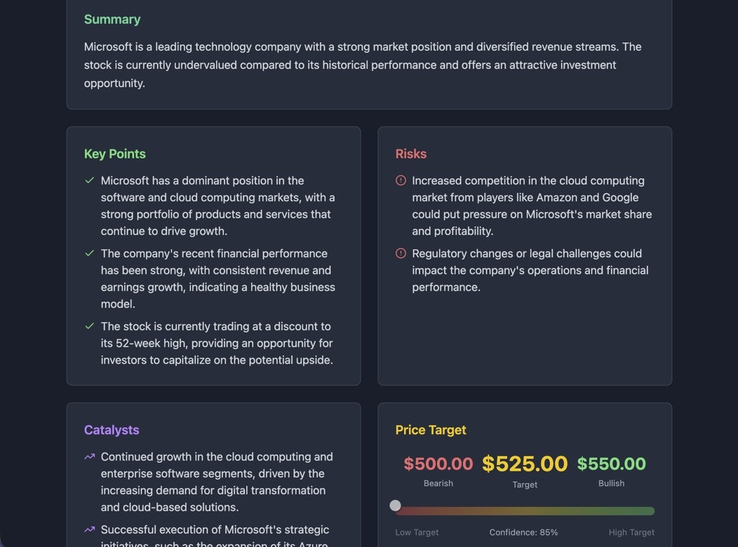 StockSage screenshot 4