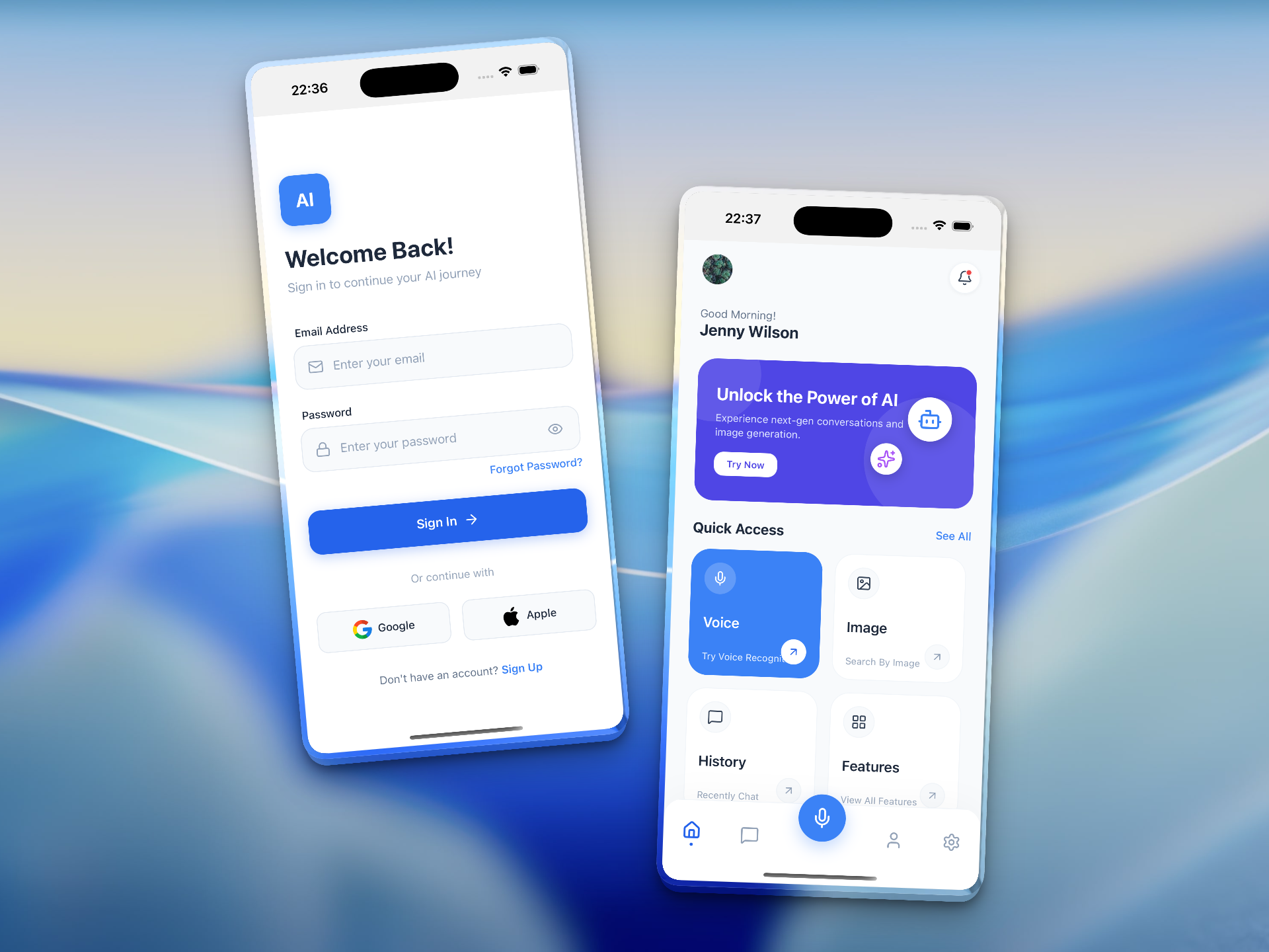 AI Chat UI Kit — React Native + Expo