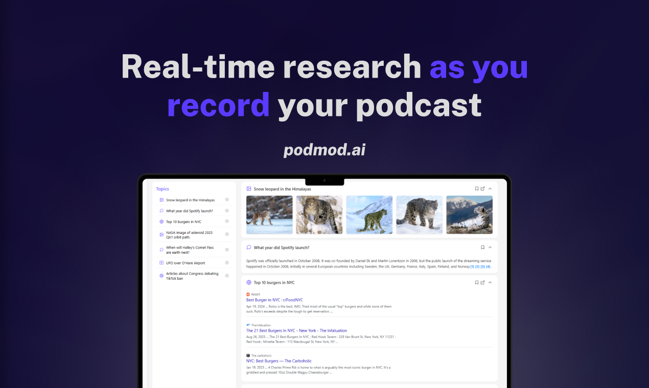 Podmod AI screenshot 1