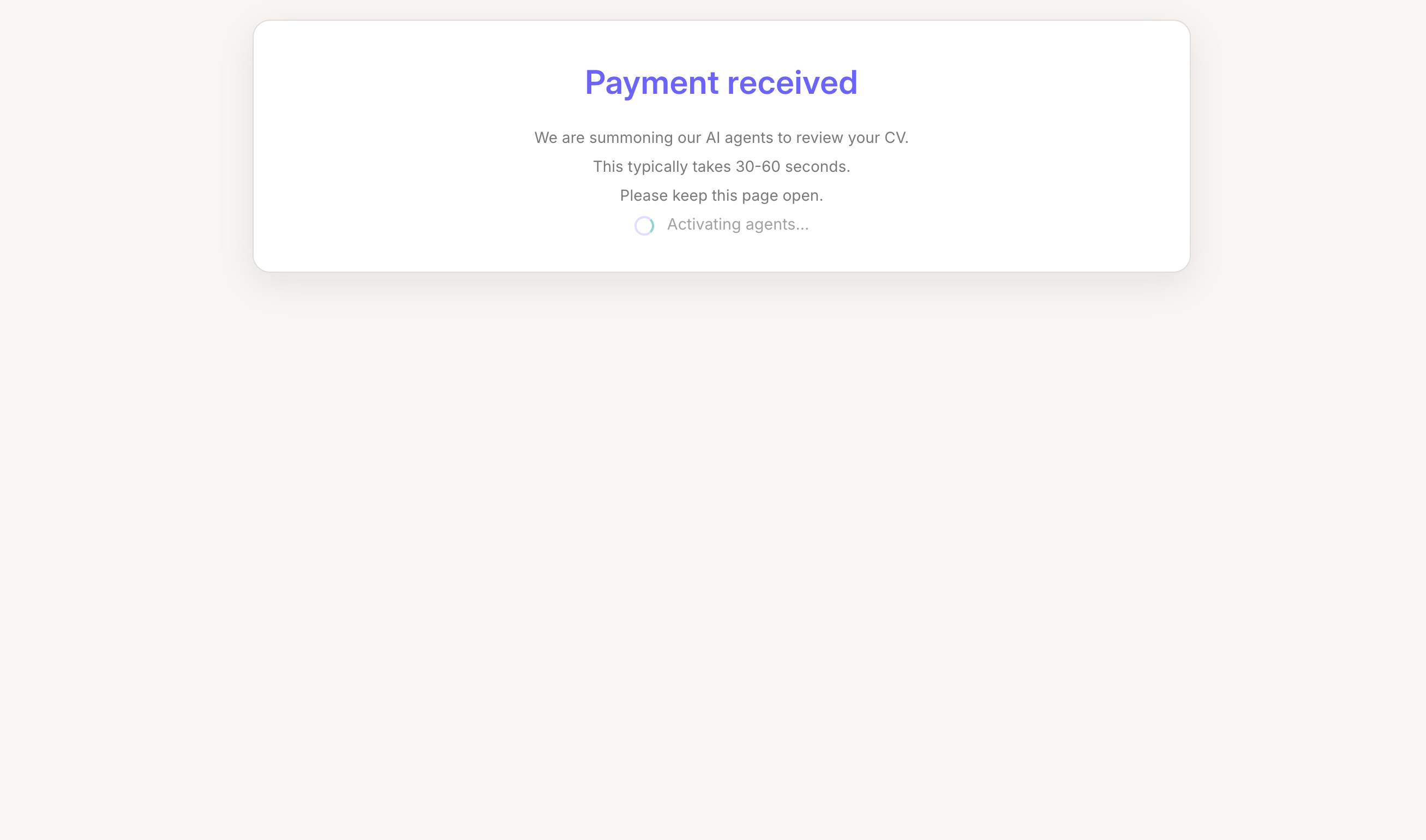 AI CV Optimizer screenshot 4
