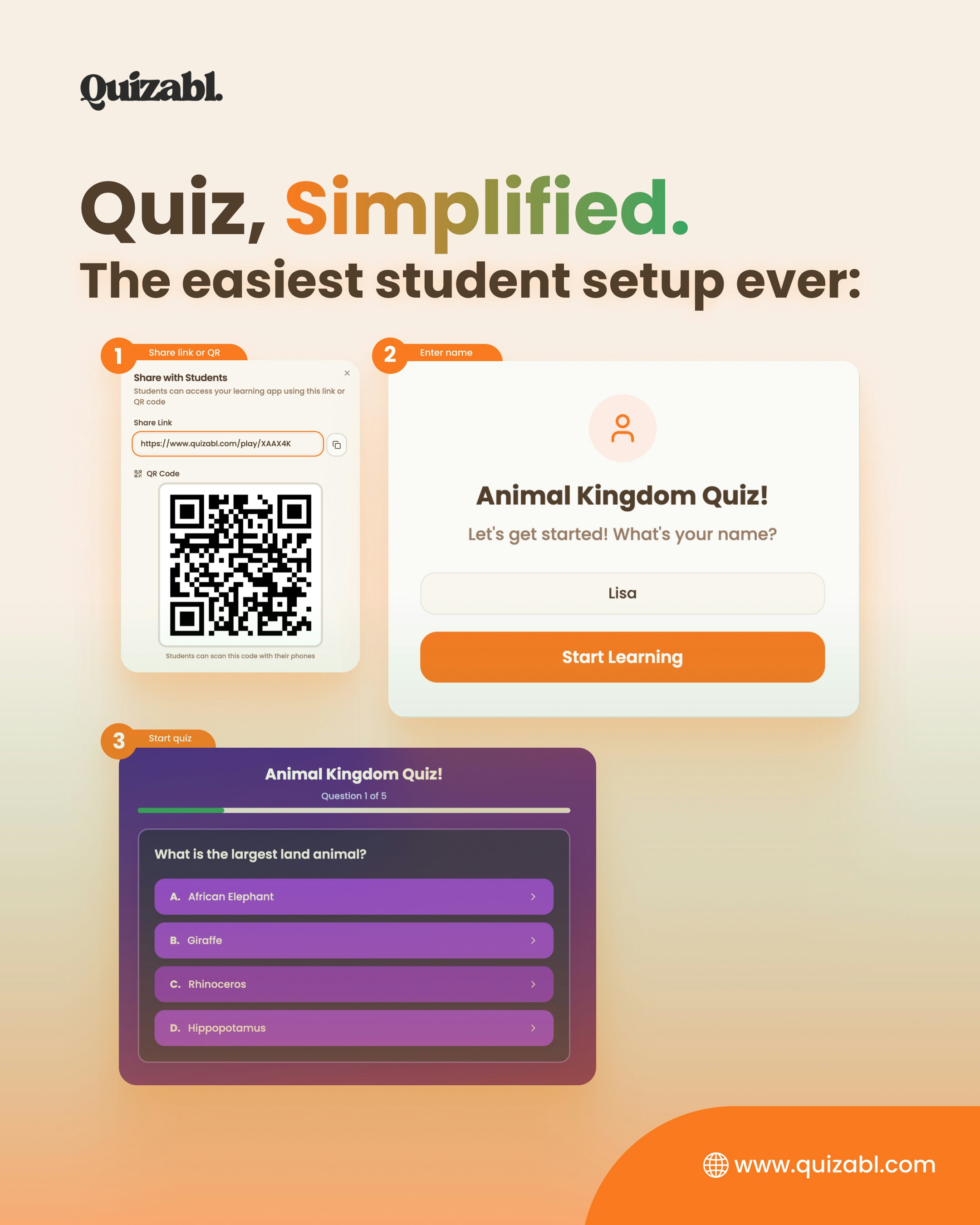 Quizabl screenshot 2