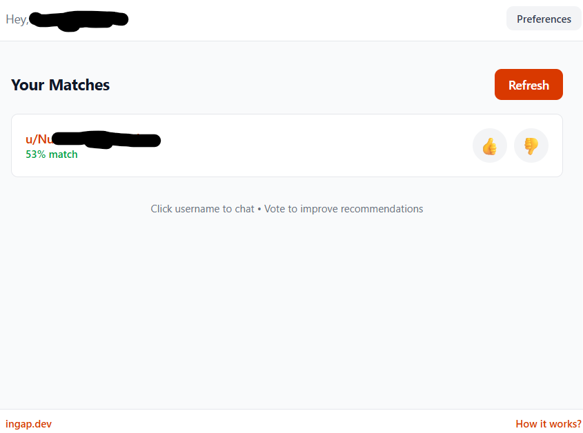 SynChat: The Native Reddit Matchmaker screenshot 3