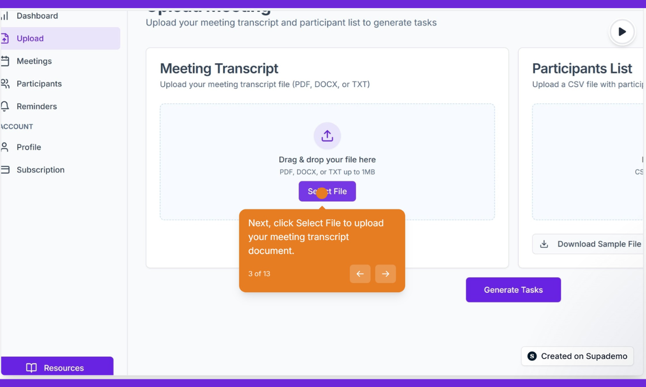 TaskIQ - Meeting tasks by email screenshot 3
