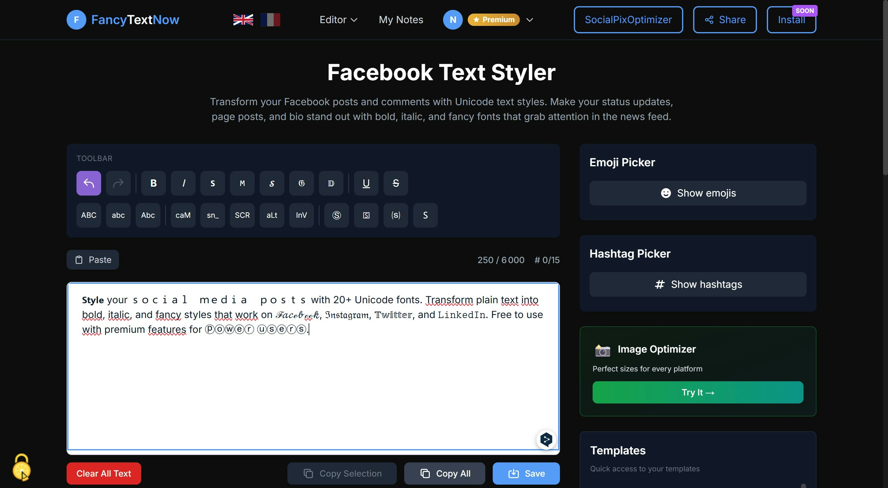 FancyTextNow screenshot 1