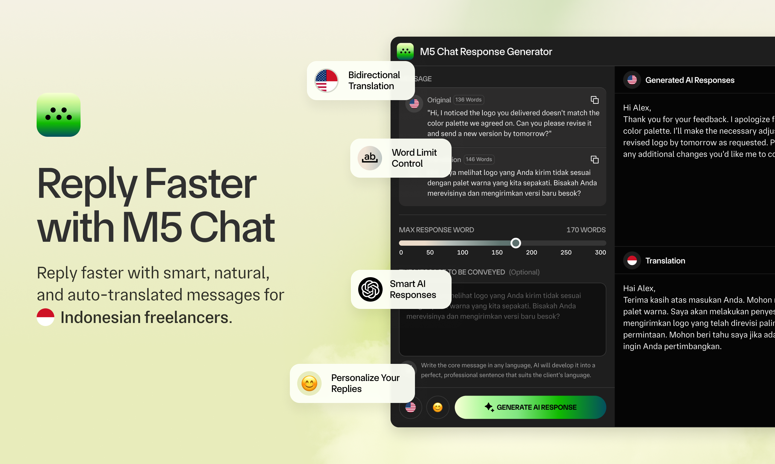 M5 Chat screenshot 1