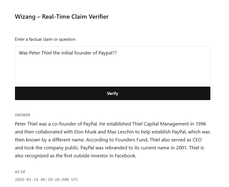 Fact Checker screenshot 3