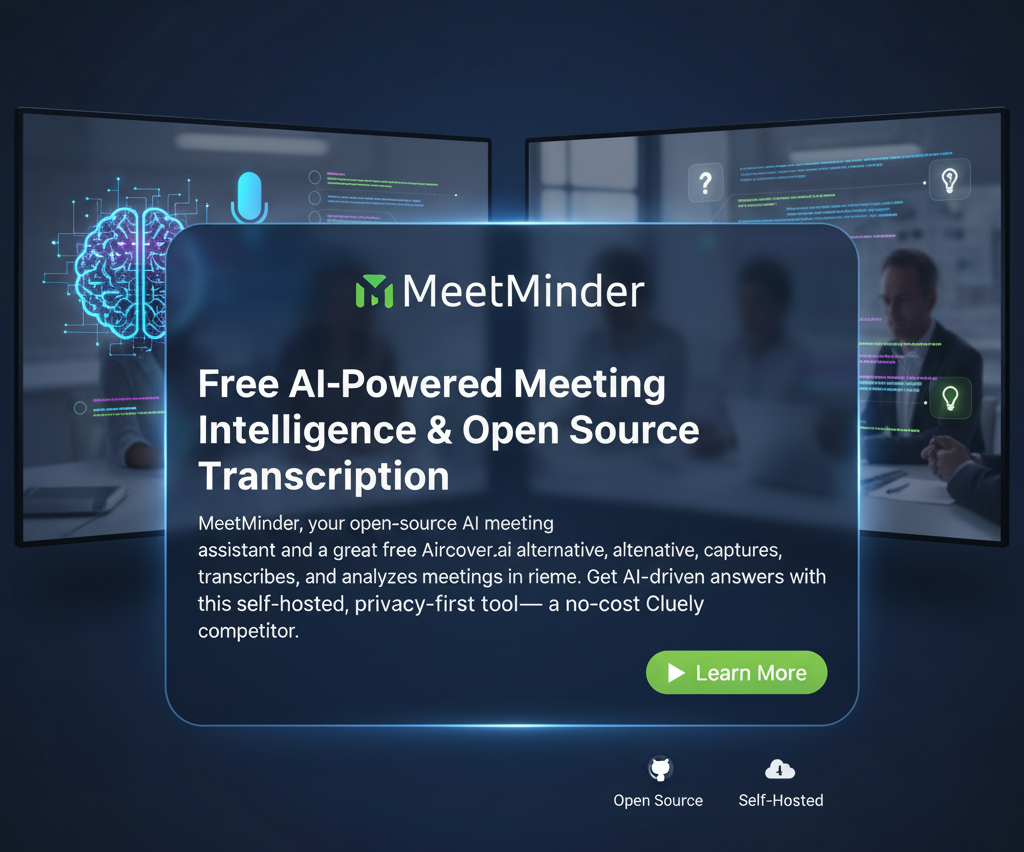 MeetMinder screenshot 1