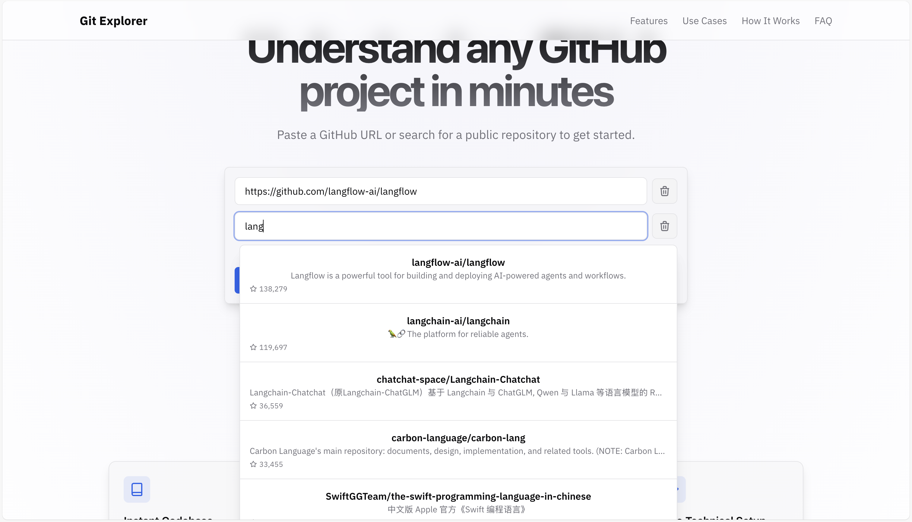 Git Explorer : Instant answers from code screenshot 2