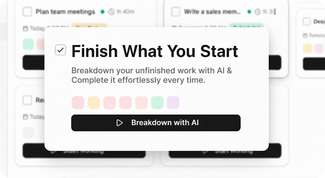 HealUp - AI Task Manager screenshot 1