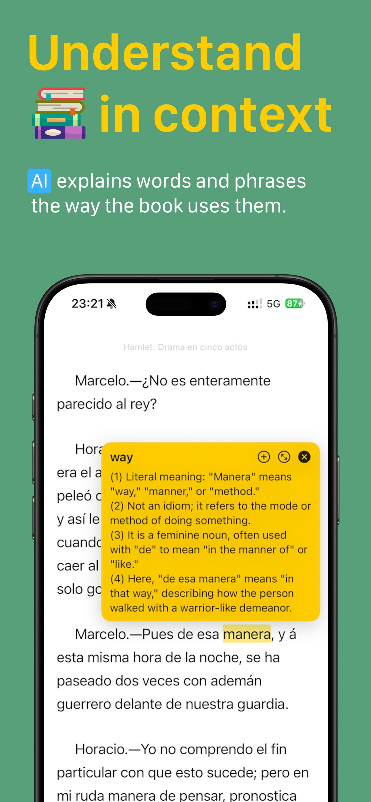 LinguaRead screenshot 1