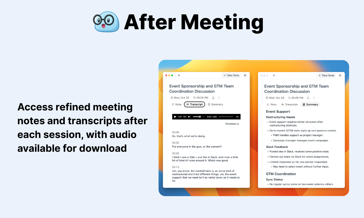 Always-on Meeting AI by SuperIntern screenshot 6