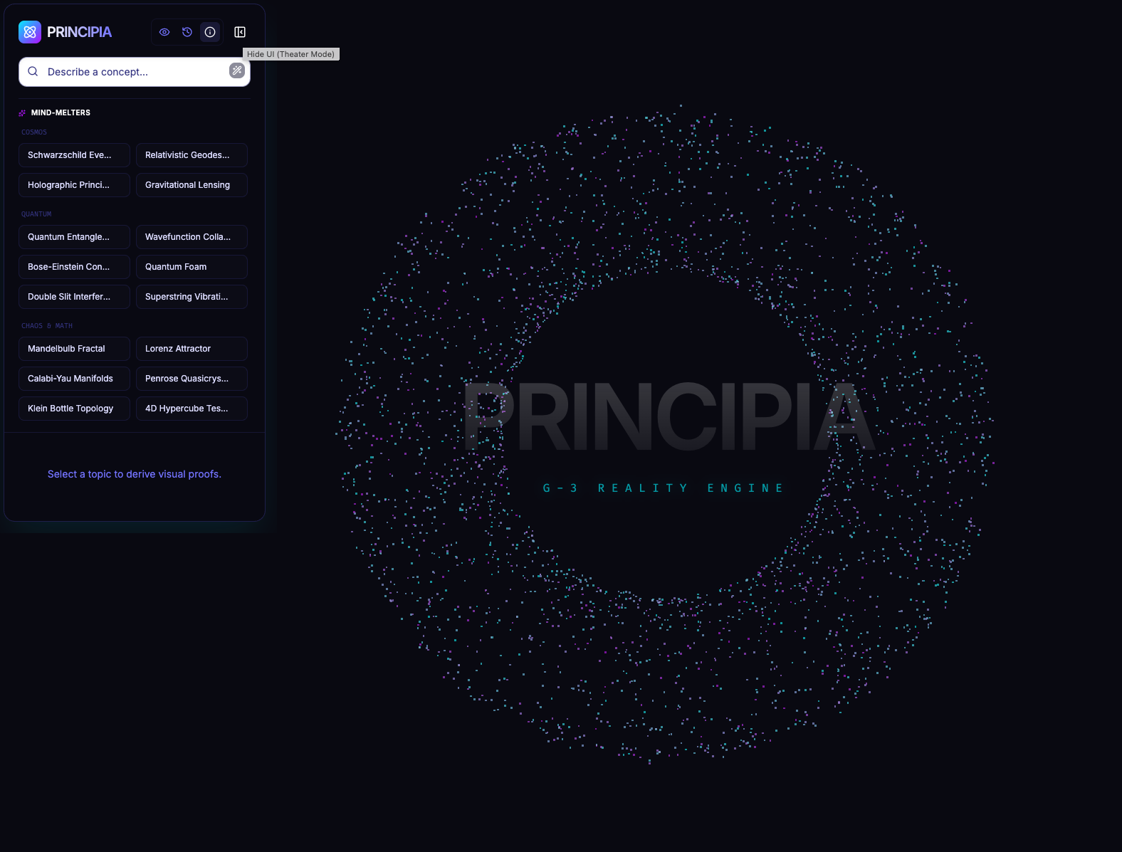 Principia screenshot 1