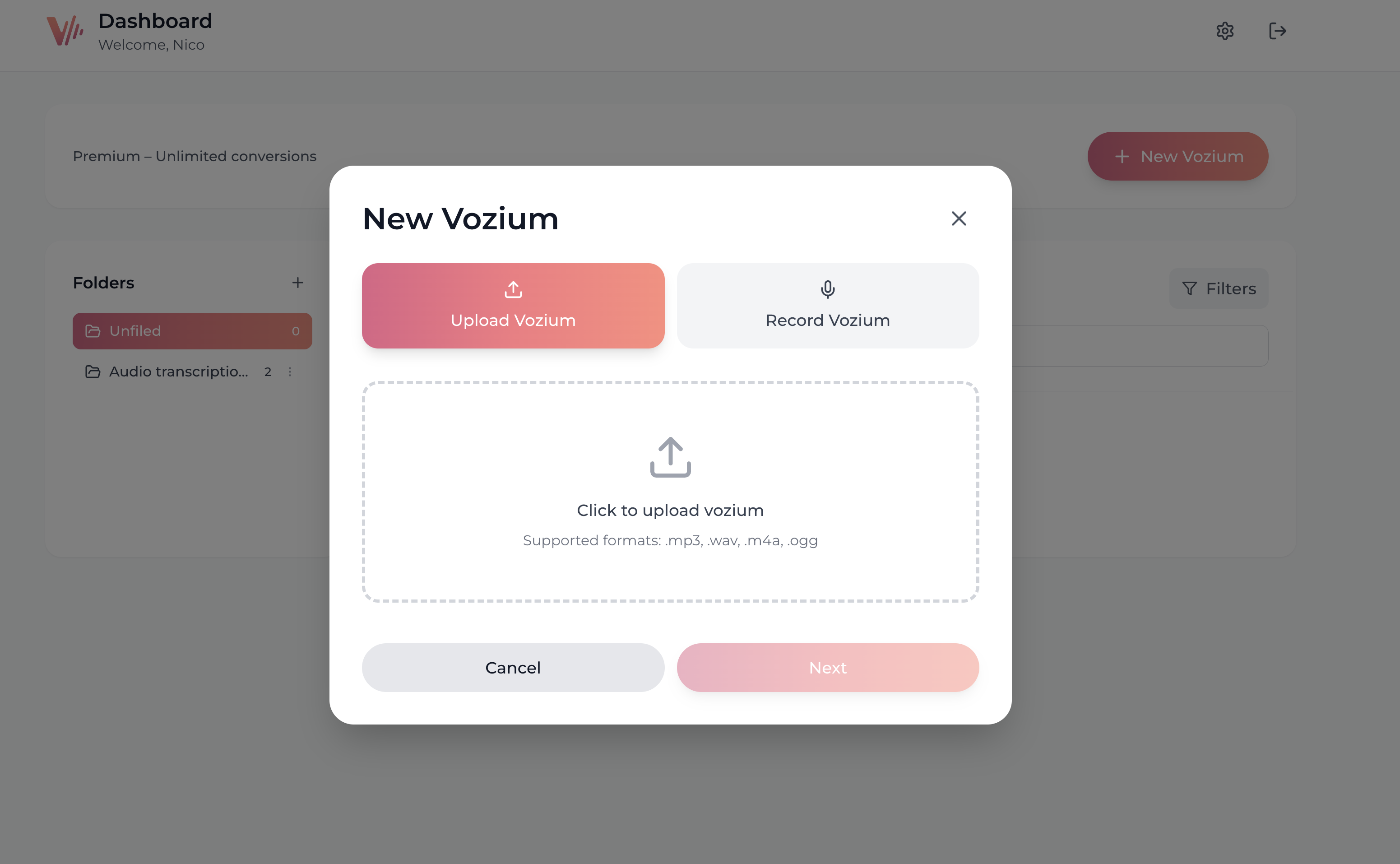 Vozium screenshot 3