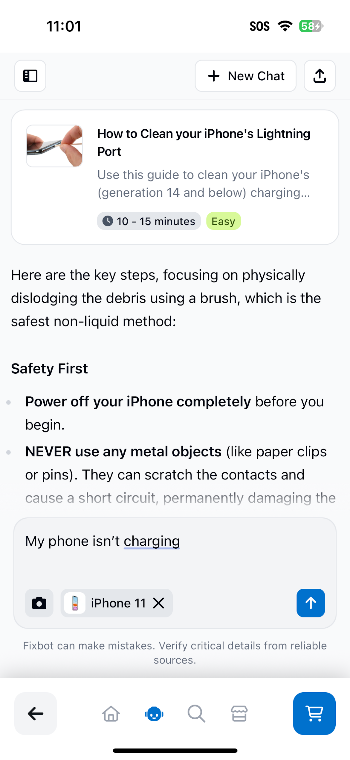 FixBot by iFixit screenshot 2