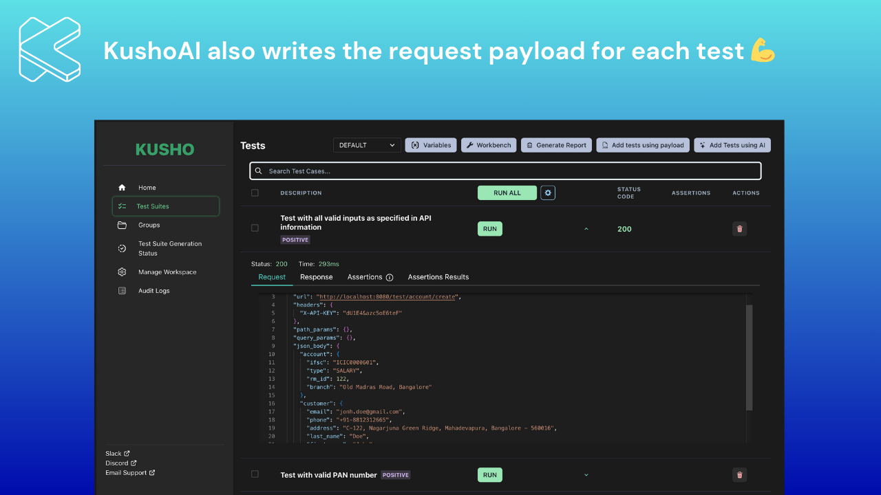 KushoAI screenshot 6