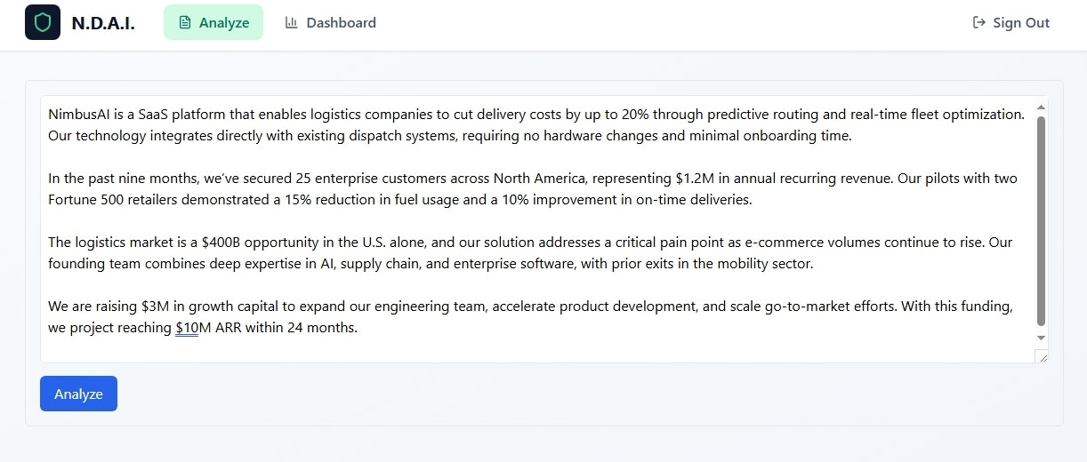 Non-Disclosure Agreement Intelligence  screenshot 2