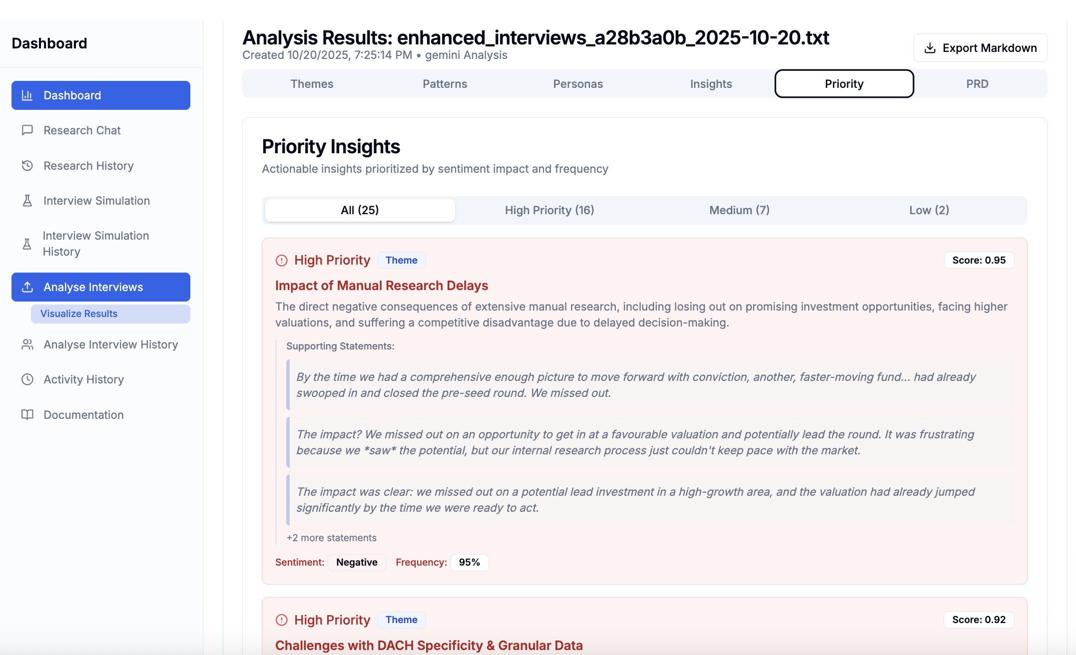 AxWise - AI User Discovery Engine screenshot 7