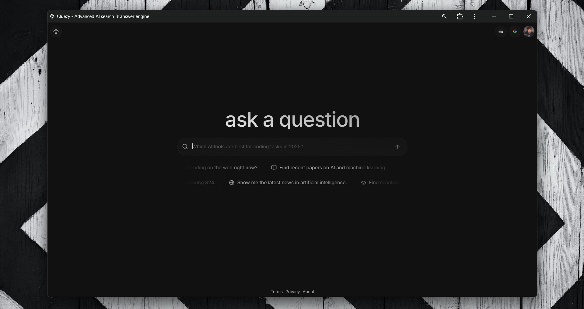 Cluezy screenshot 1
