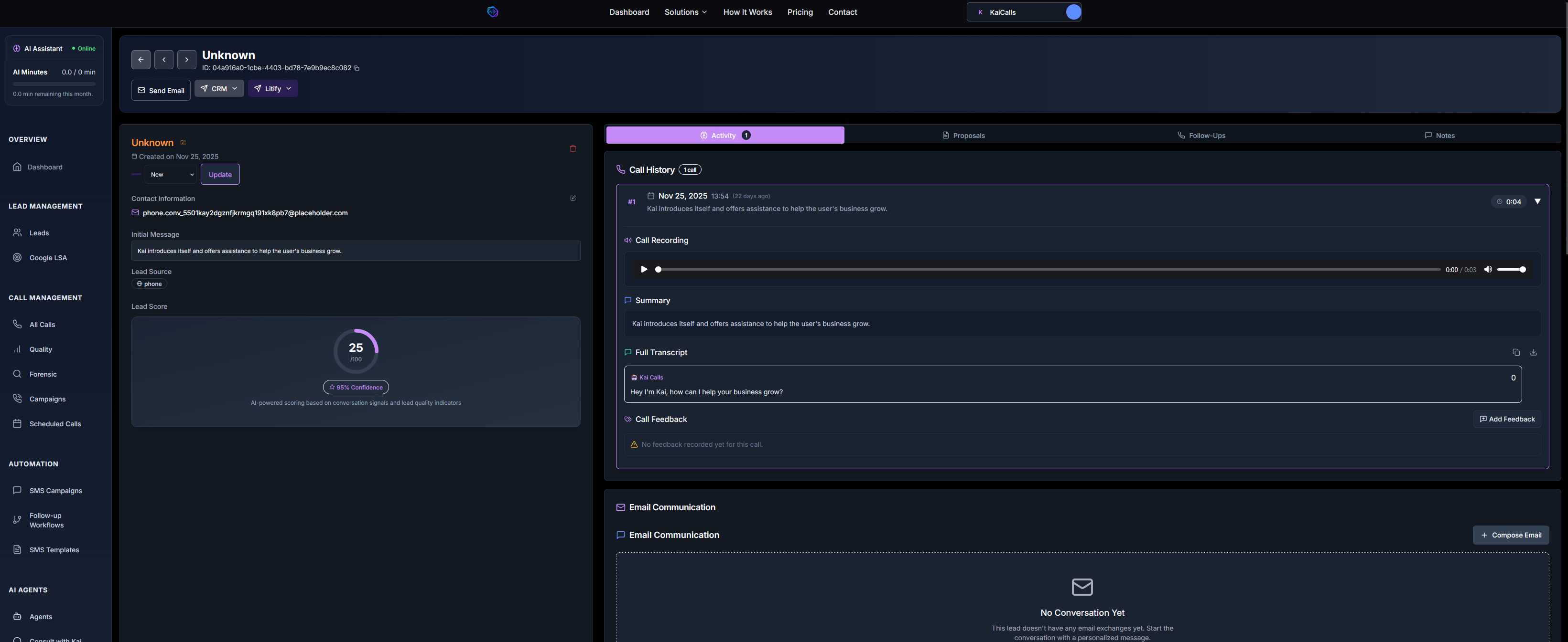 KaiCalls screenshot 2