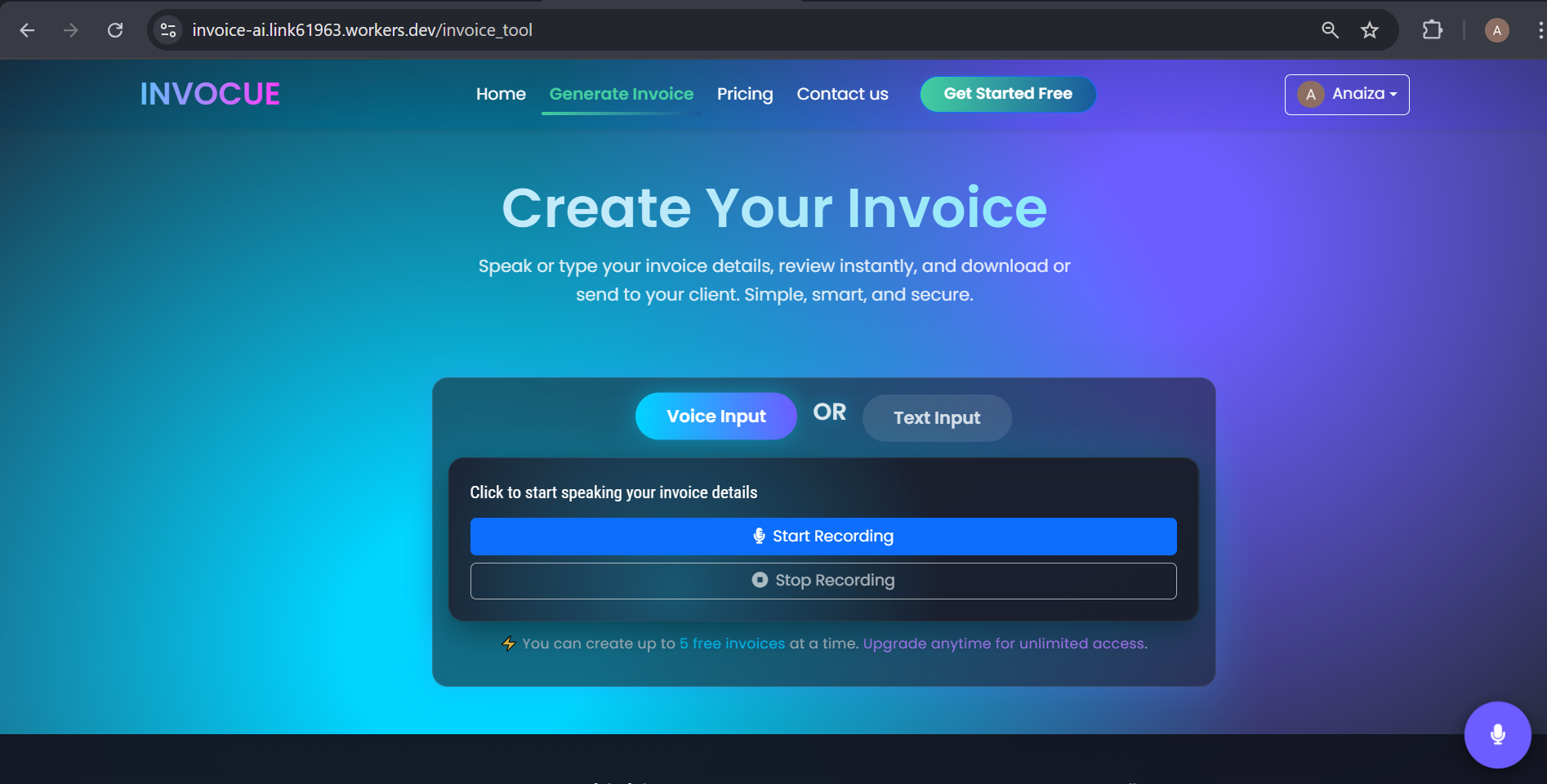 InvoCue screenshot 4