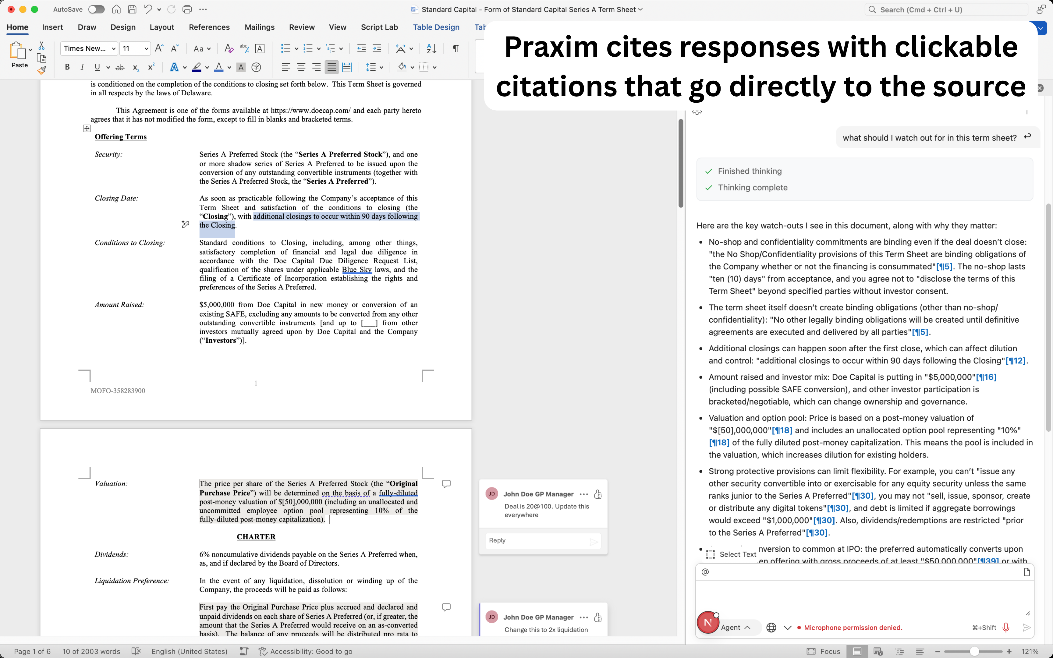 Praxim for Word screenshot 2