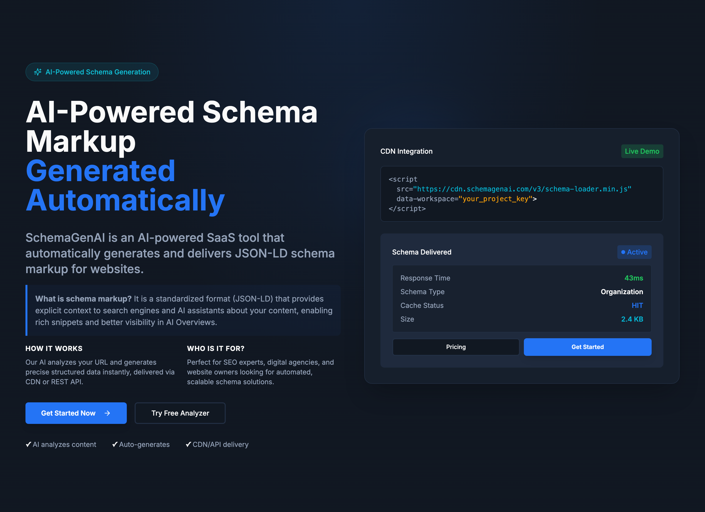 SchemaGenAI screenshot 2