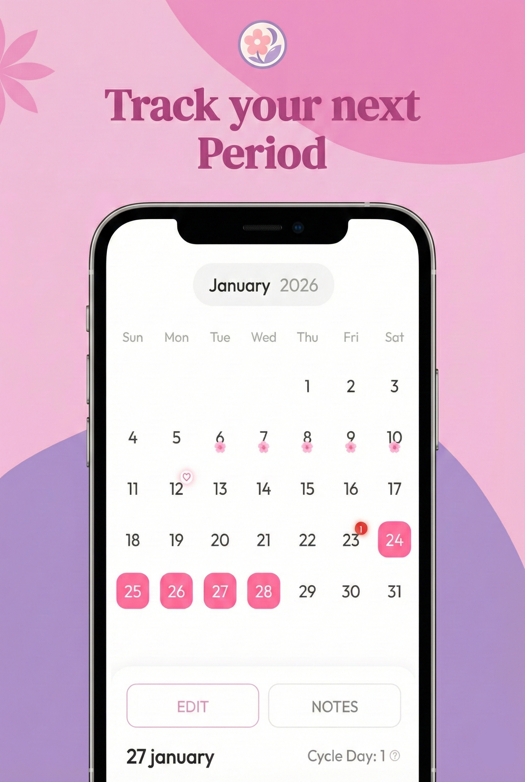 Cicle: Private Period Tracker screenshot 2