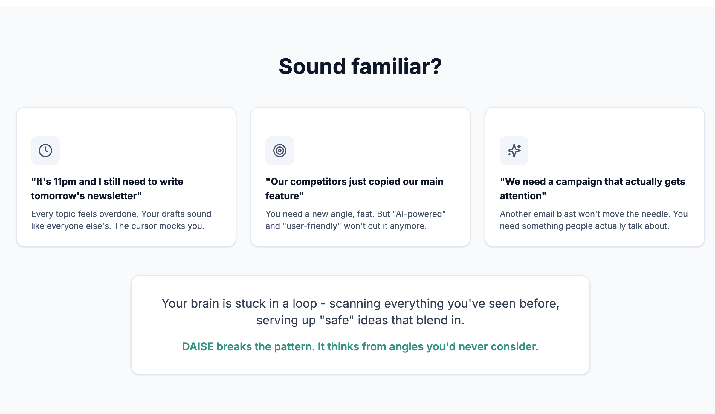 DaisE - Get ideas you'd never think of! screenshot 2