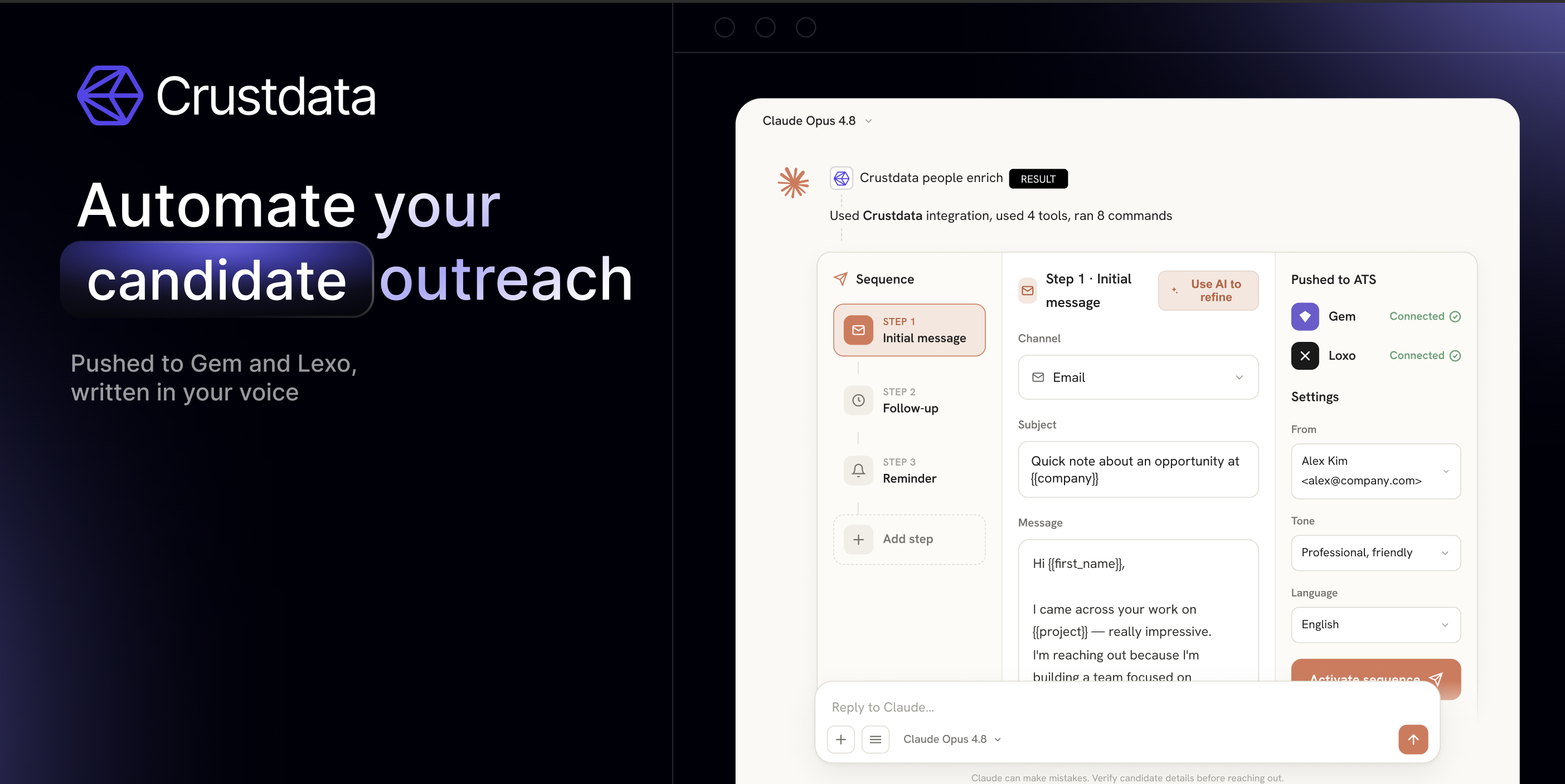 CrustRecruiter screenshot 2
