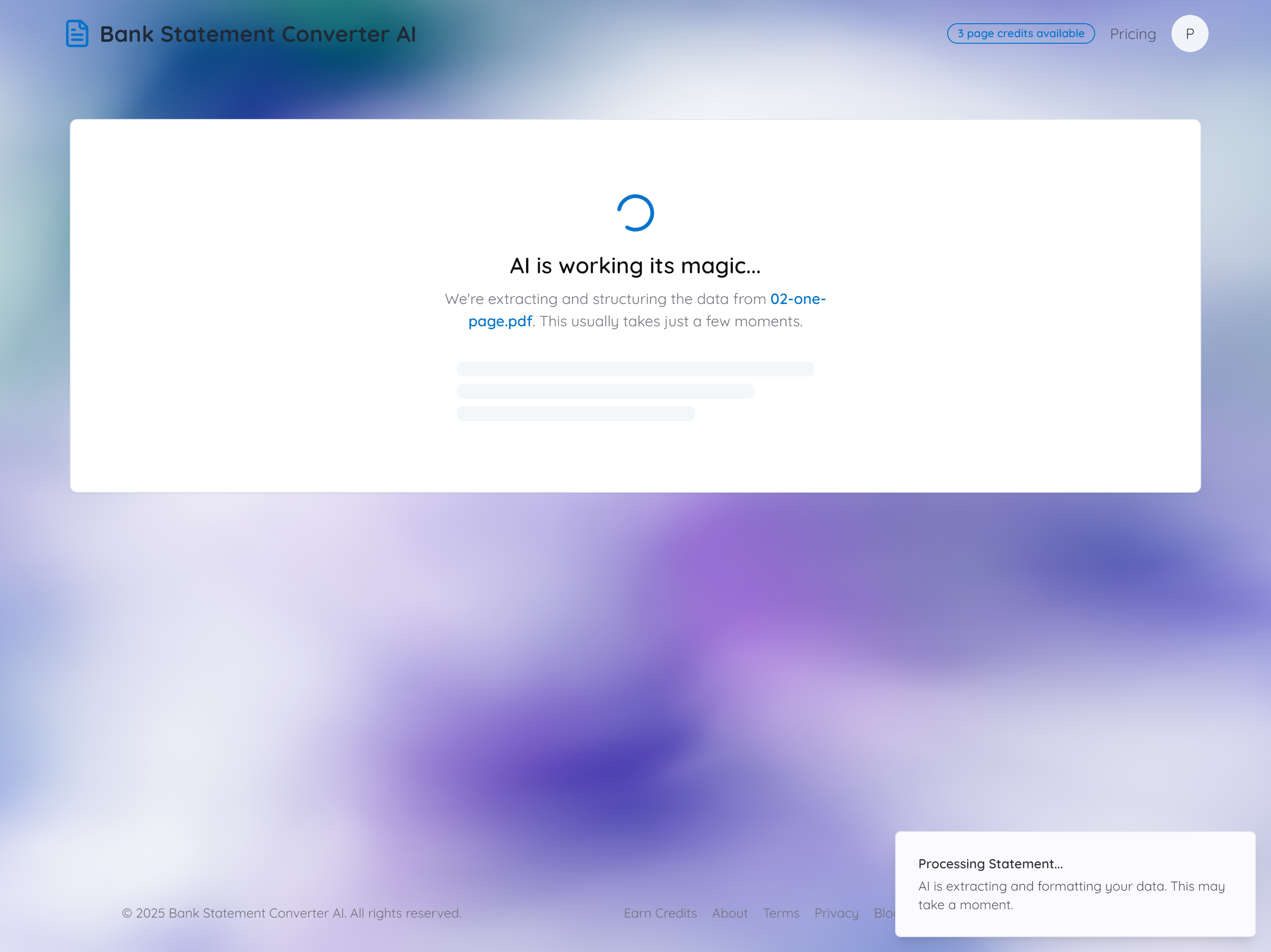 Bank Statement Converter AI screenshot 7