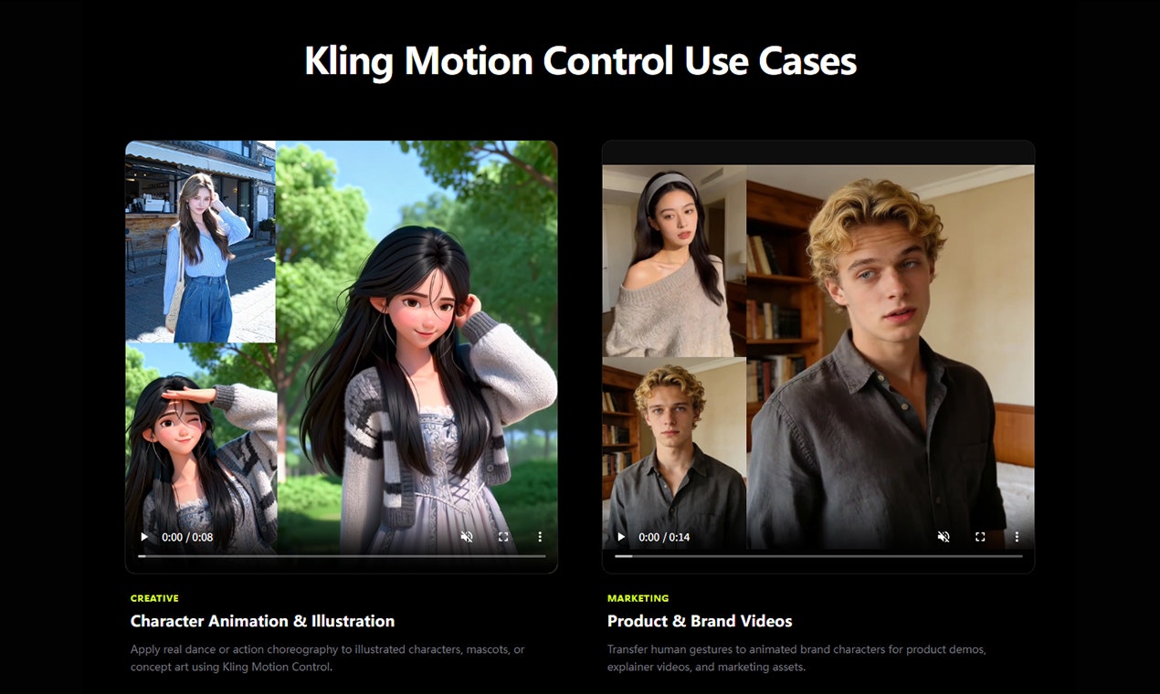 Kling Motion Control screenshot 2