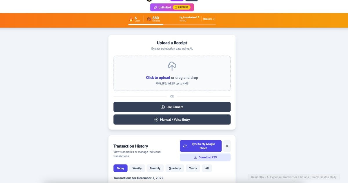ResiboKo screenshot 5