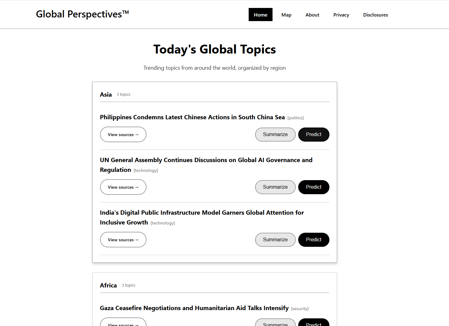 Global Perspectives™ screenshot 1