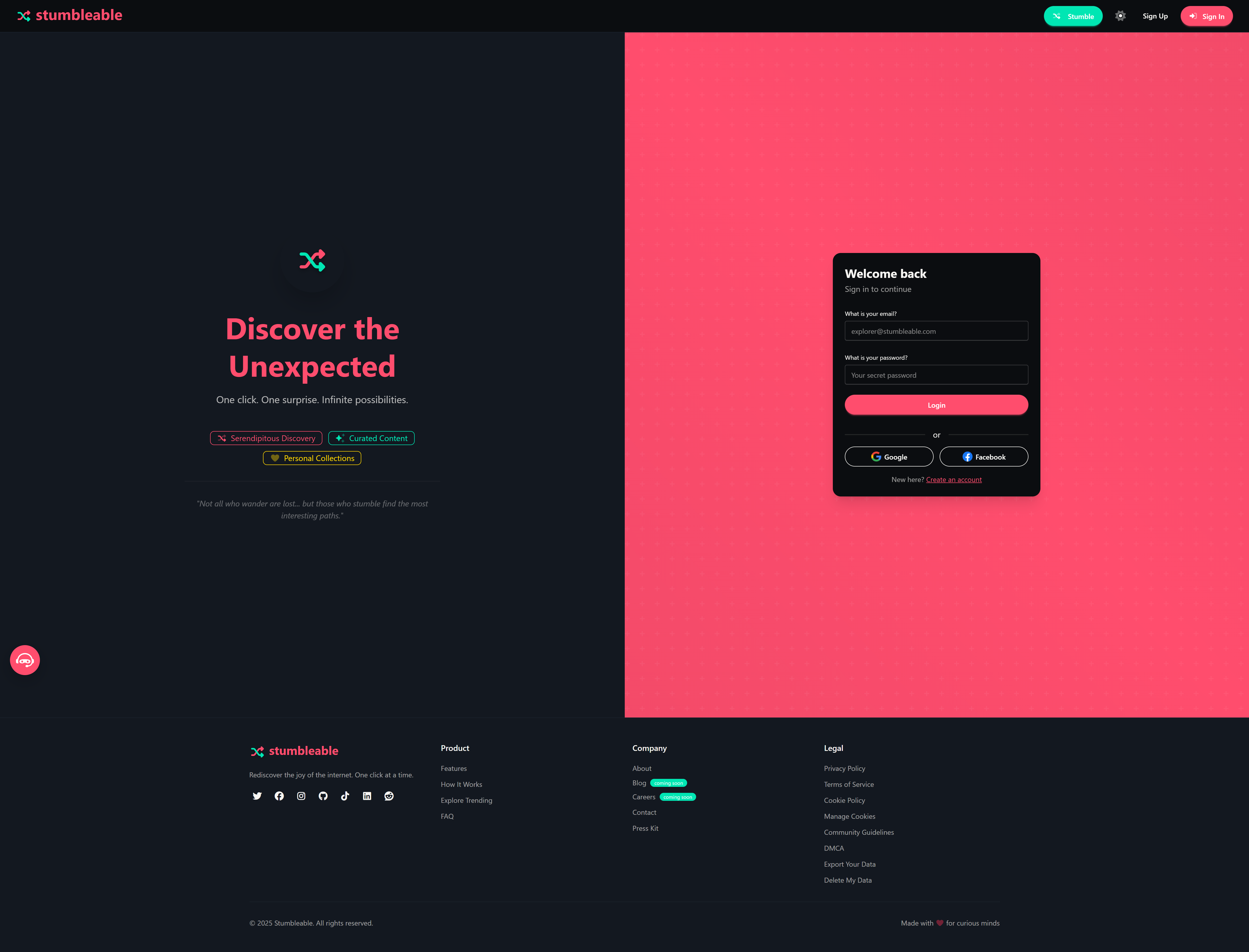 stumbleable screenshot 4