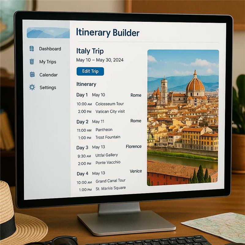 Travel Itinerary Builder Software screenshot 2