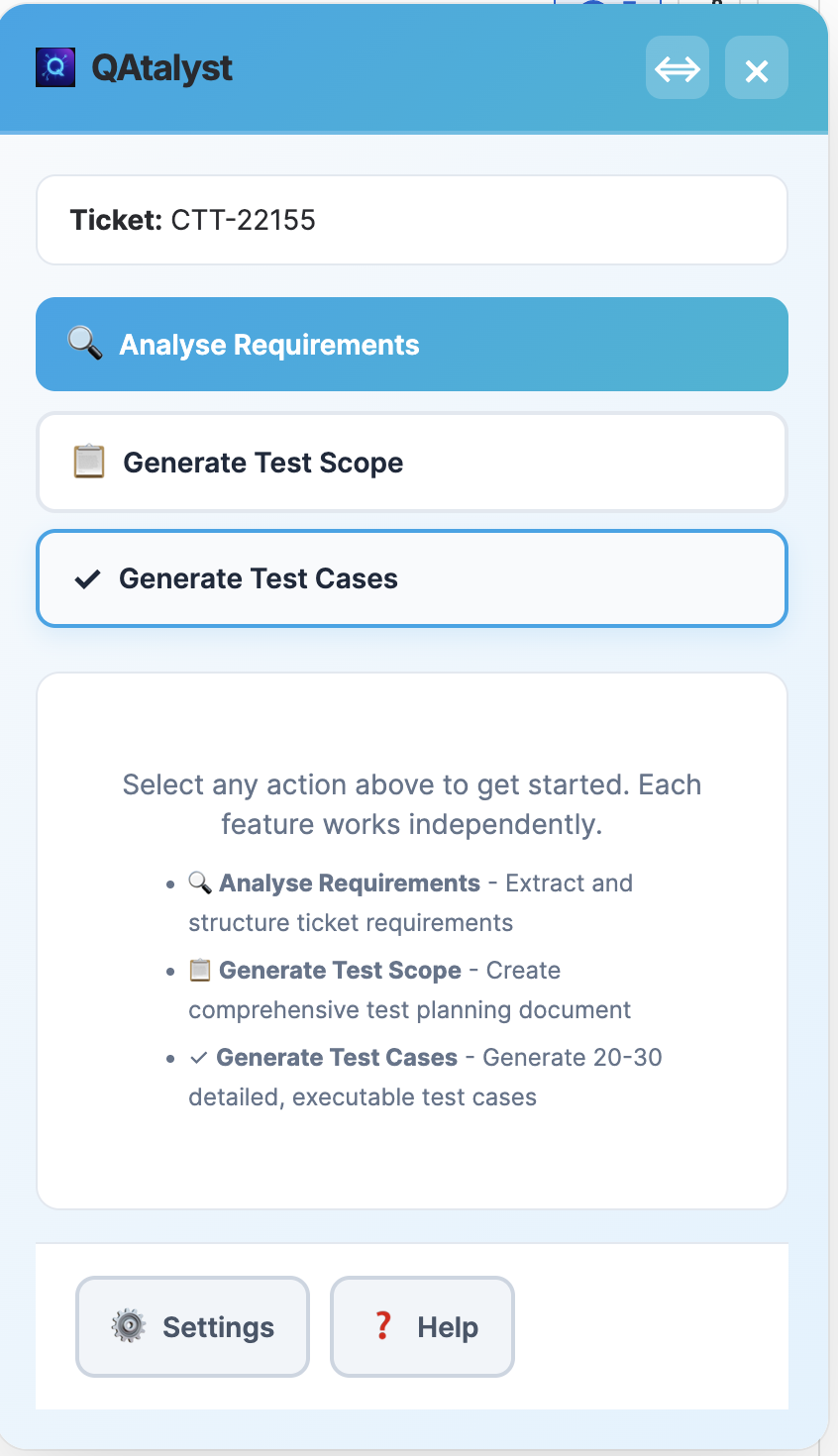 QAtalyst screenshot 4