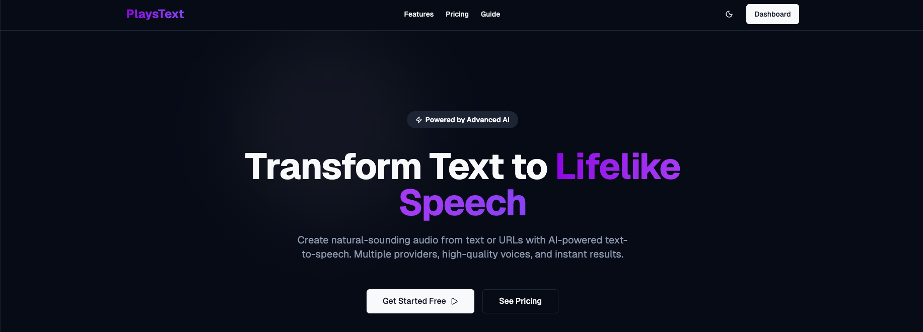 PlaysText screenshot 1